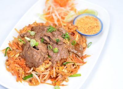 ผัดไทยเนื้อ Pad Thai Beef 29